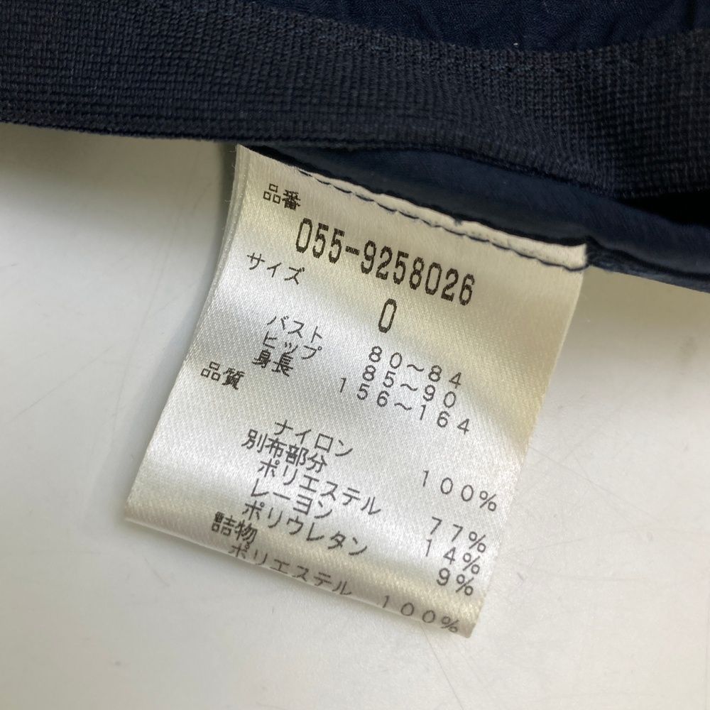 サイズ：0 PEARLY GATES パーリーゲイツ PPG 中綿 切替 ジップベスト