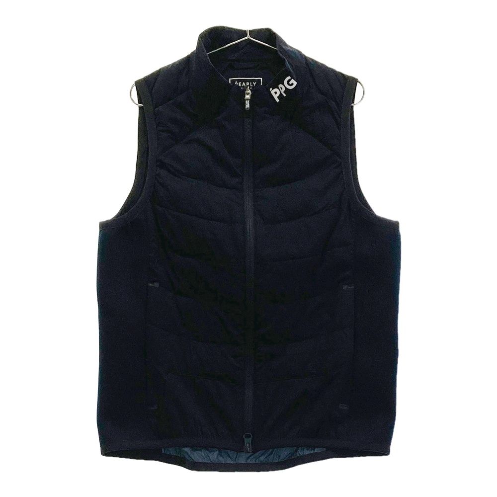 サイズ：0 PEARLY GATES パーリーゲイツ PPG 中綿 切替 ジップベスト