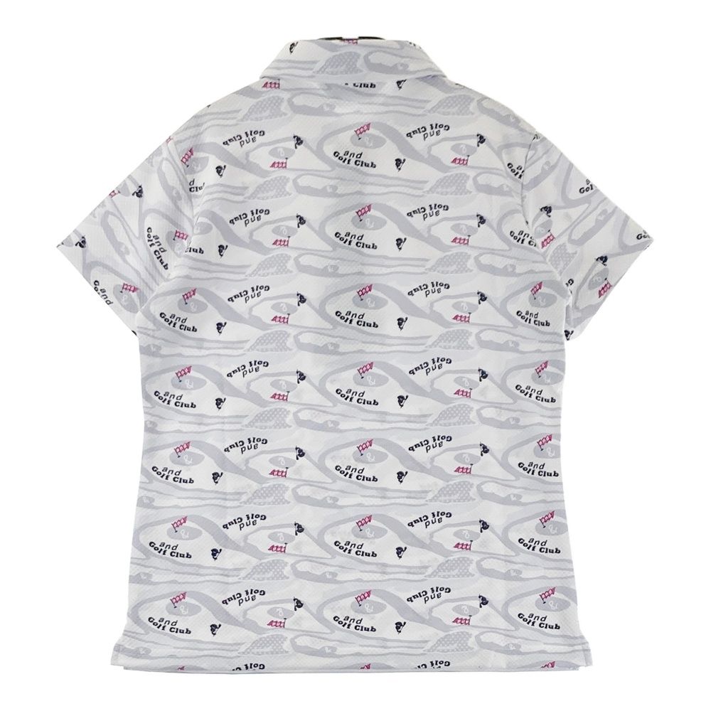 サイズ：M AND PER SE アンパスィ 2025年モデル ロゴワッペン付き 半袖