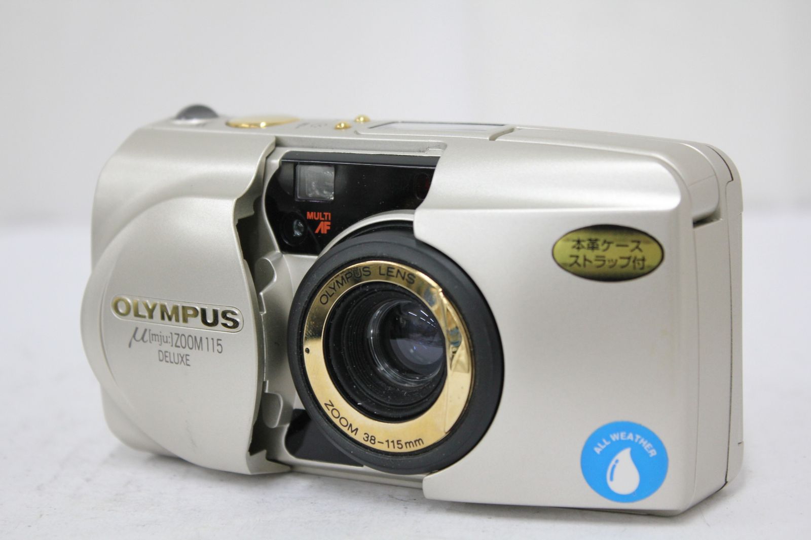 返品保証】 オリンパス Olympus μ mju ZOOM 115 DELUXE 38-115mm