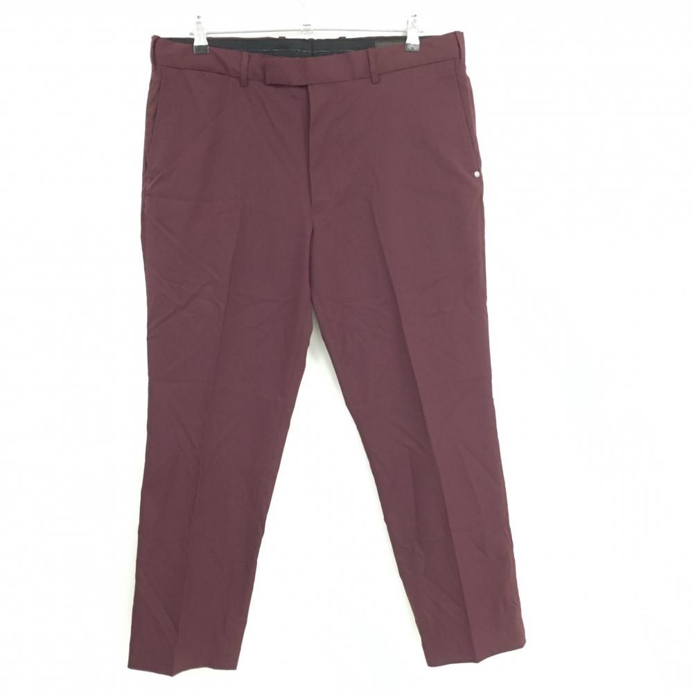 美品】RLXラルフローレン パンツ ボルドー シンプル 無地 メンズ 36/32
