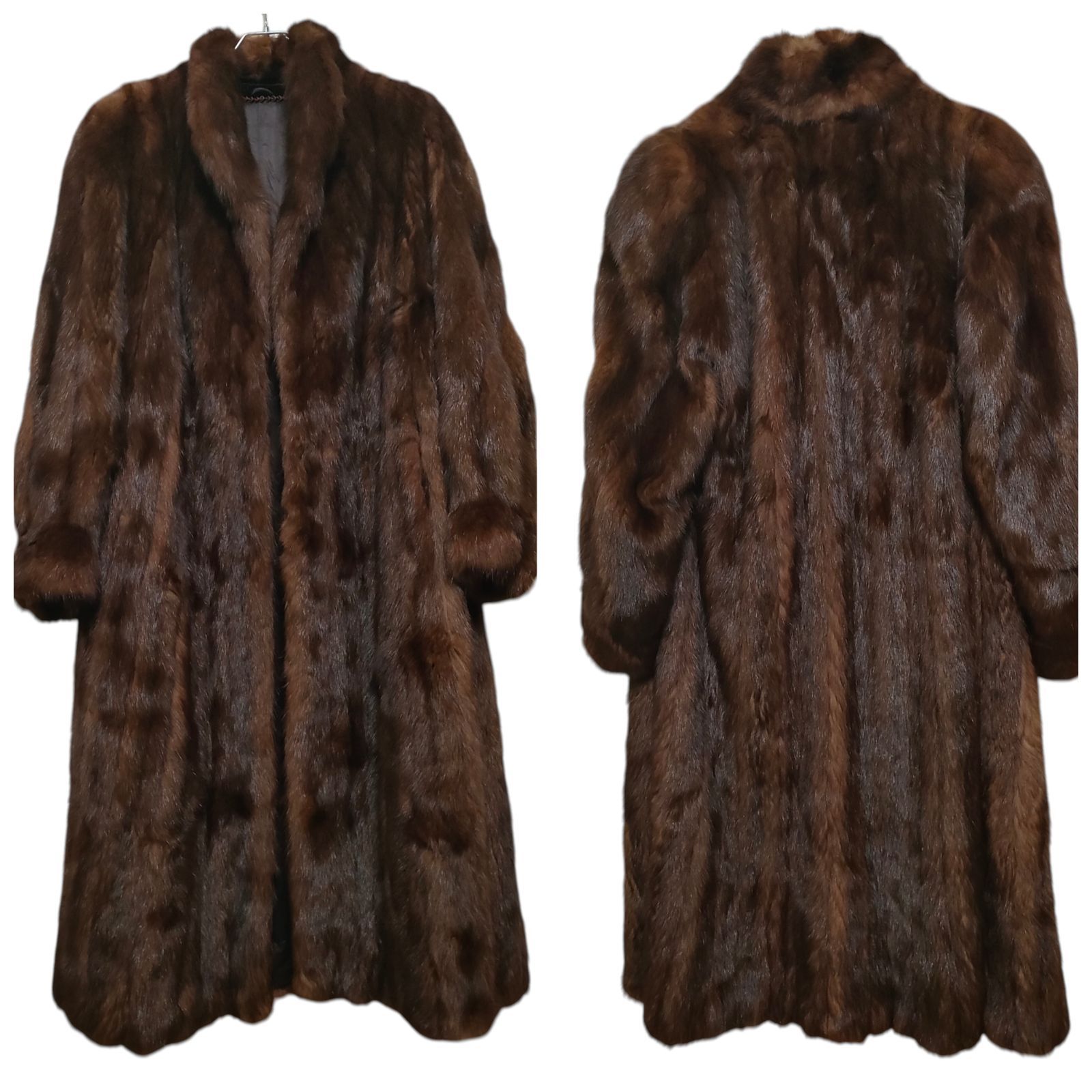 定価1000万円超【最高級・極上美品】 着丈120cm ロシアンセーブル