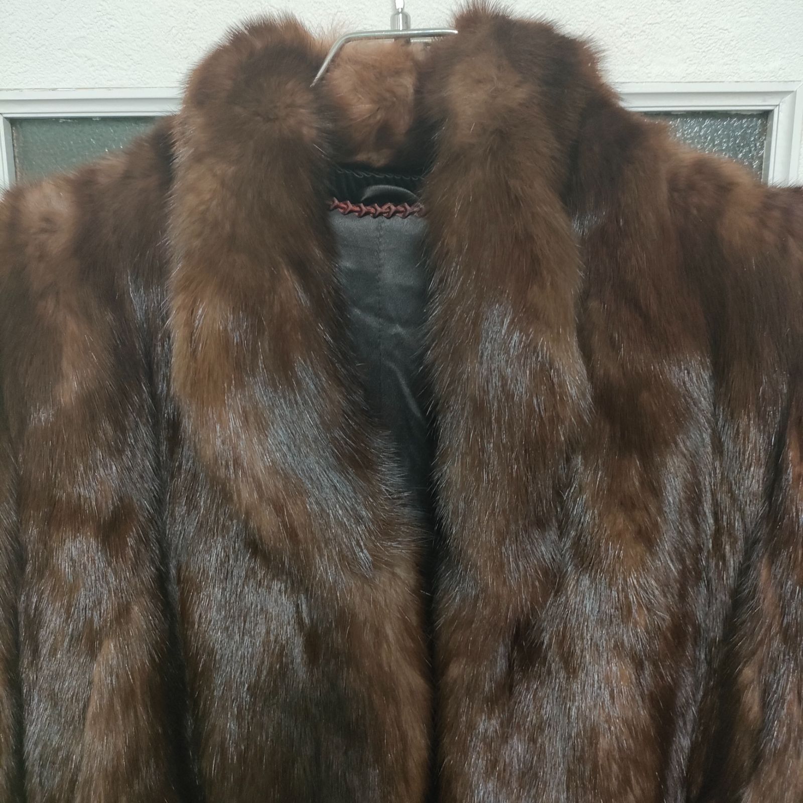 定価1000万円超【最高級・極上美品】 着丈120cm ロシアンセーブル