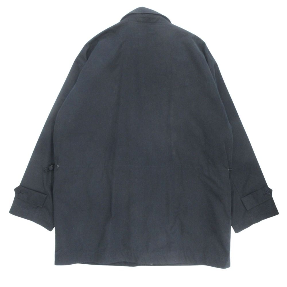 美品 DAKS ダックス 中綿 コート ジャケット ブルゾン サイズM 黒 ブラック メンズ 古着 中古 USED