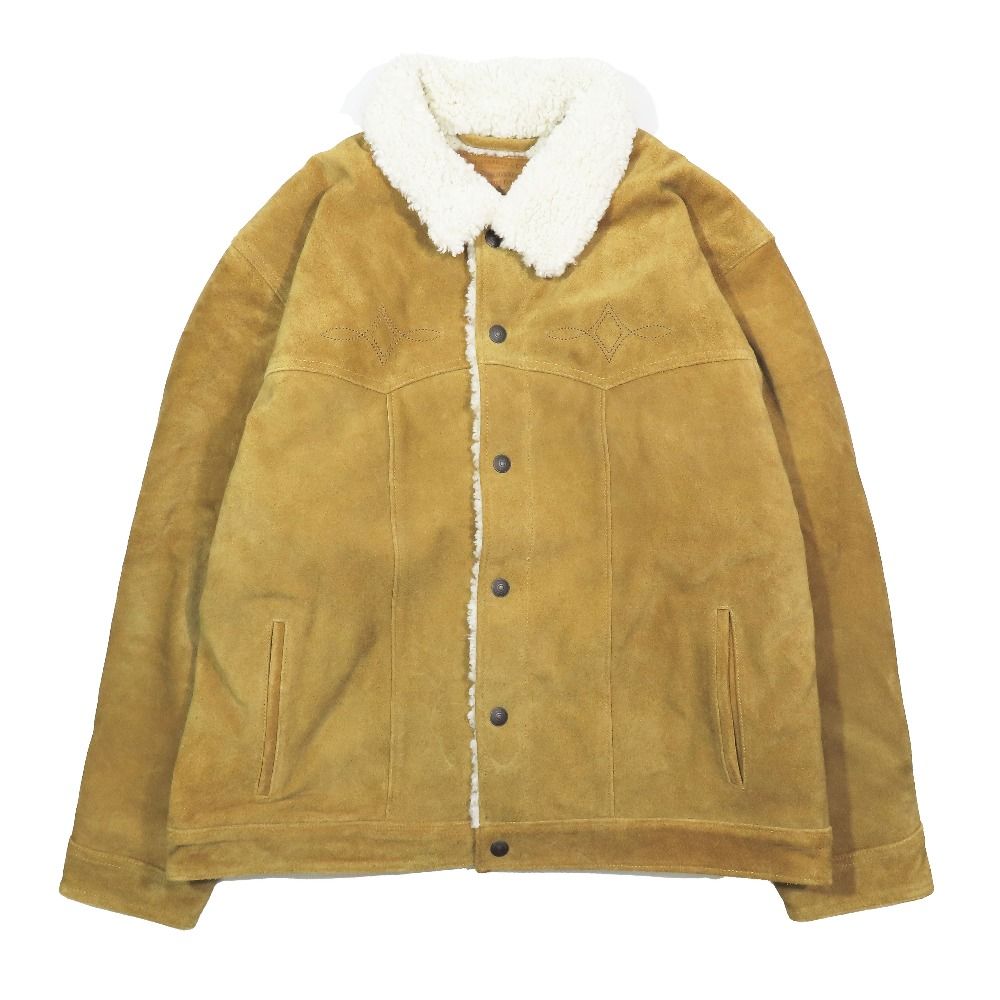新品同様 LEVI'S リーバイス レザーコレクション ウエスタン スエード