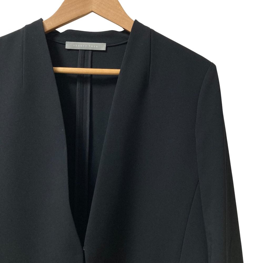 美品 25SS theory luxe セオリーリュクス LUVE ELIA2 ノーカラー