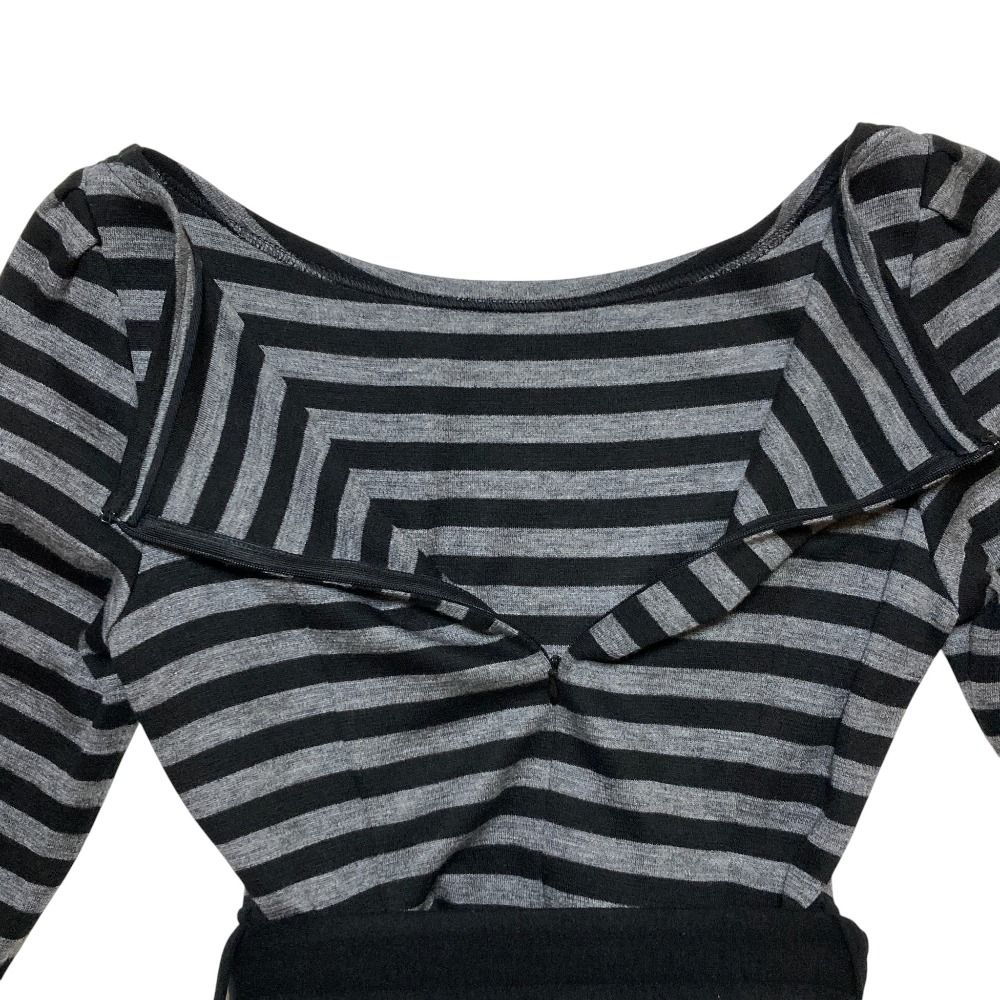 BURBERRY BLUE LABEL バーバリーブルーレーベル ボーダー ニット