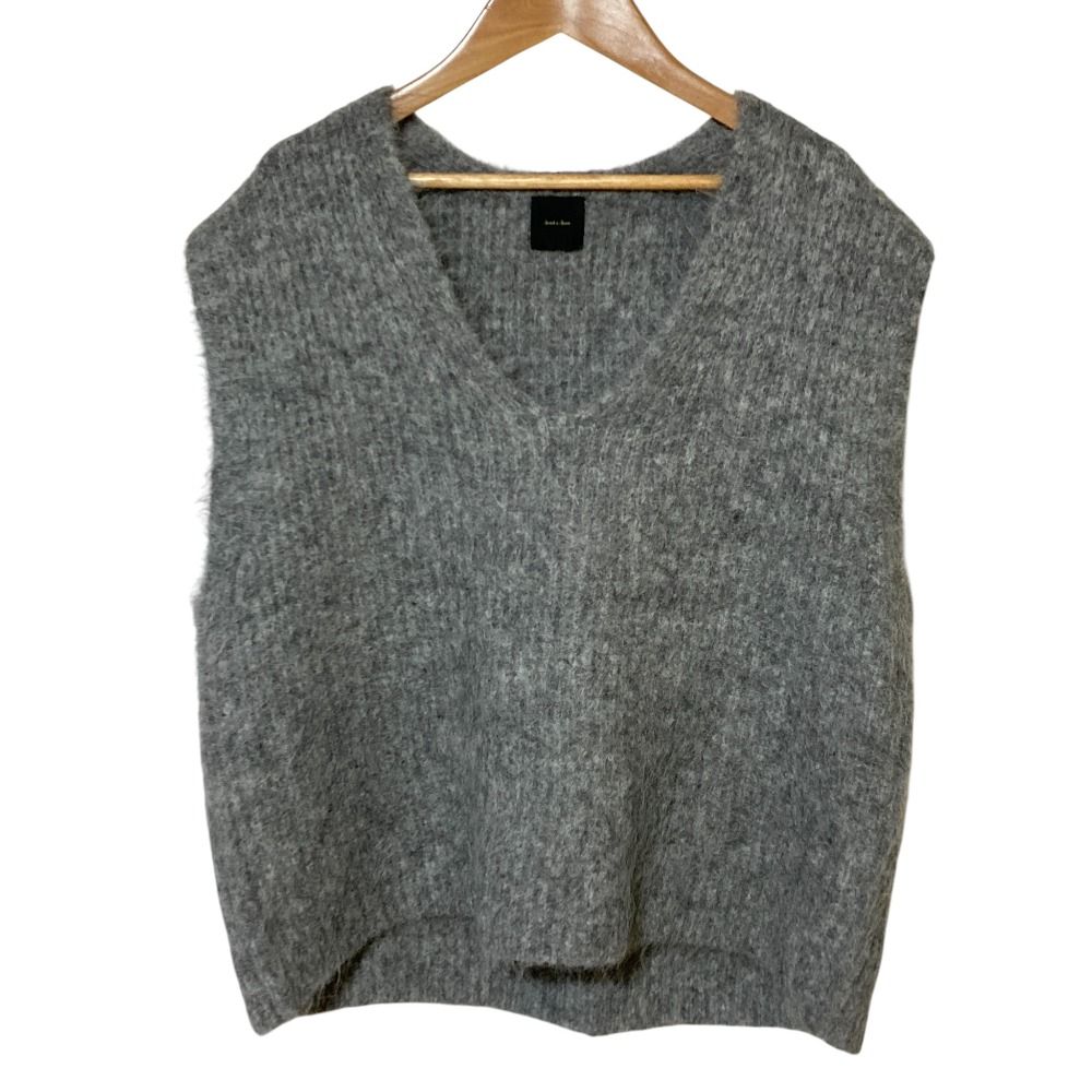 美品 24AW Spick & Span スピックアンドスパン アルパカ混ニットベスト