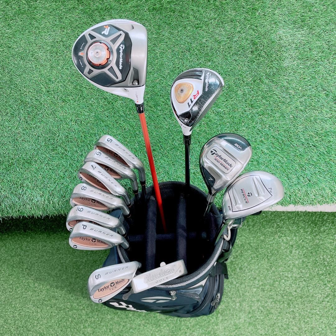 TaylorMade Burner クラブセット（※パター付属は＋1万） TaylorMade BURNER ゴルフクラブセット 12本 N2164 - メルカリ