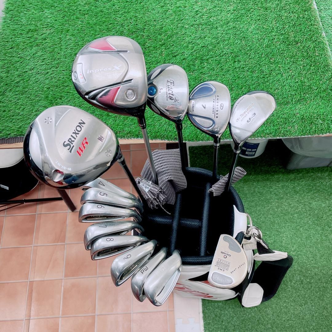SRIXON WR YAMAHA メンズ ゴルフクラブ 14本セット N2131 - メルカリ