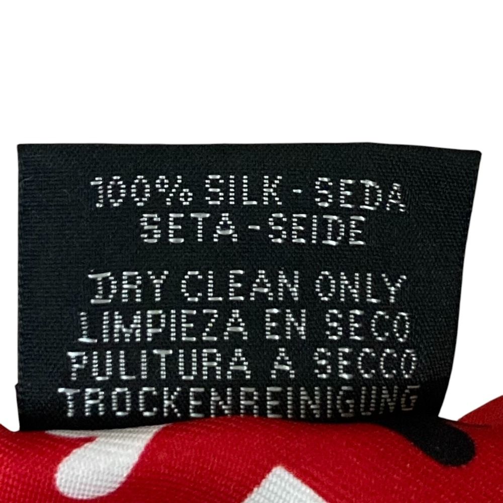 美品 HERMES エルメス JEU DE CARTES トランプ柄 ツイリー シルク