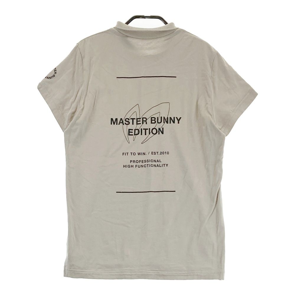 MASTER BUNNY EDITION ゴルフシャツ レディース ベージュ サイズ：2 MASTER BUNNY EDITION マスターバニーエディション 2024年
