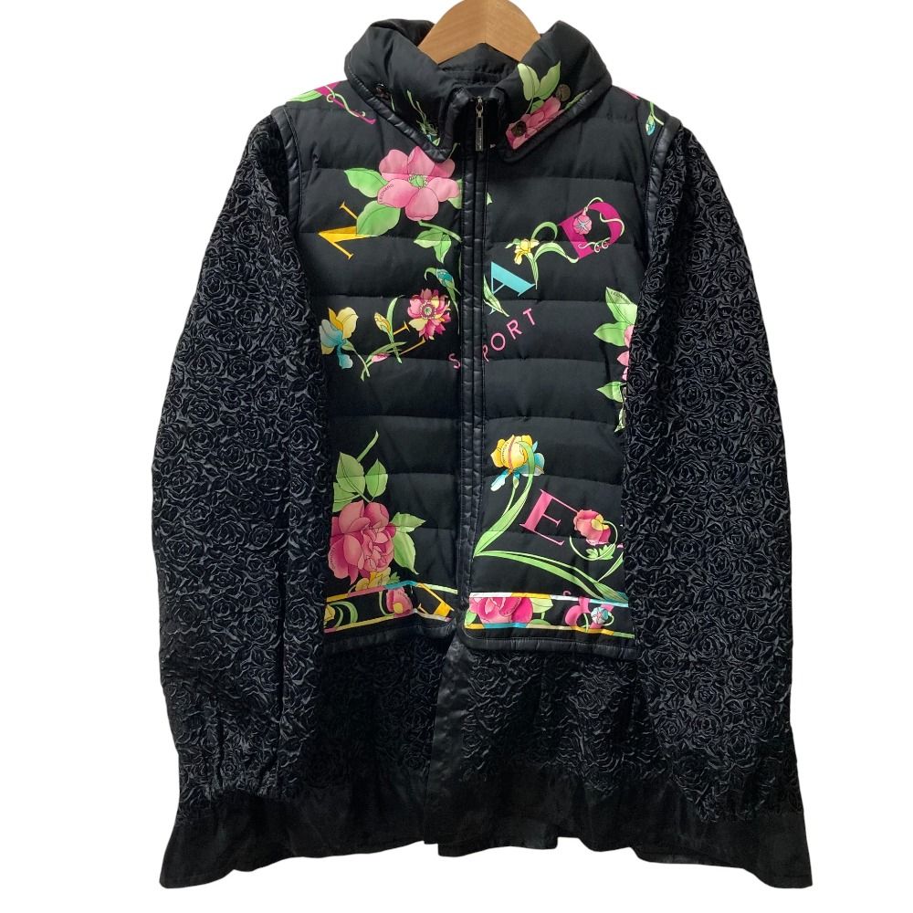 美品 LEONARD SPORT レオナールスポーツ フラワープリント ジャガード