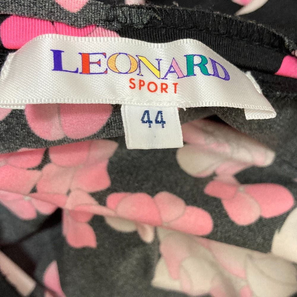良品 LEONARD SPORT レオナールスポーツ フラワープリント ロング