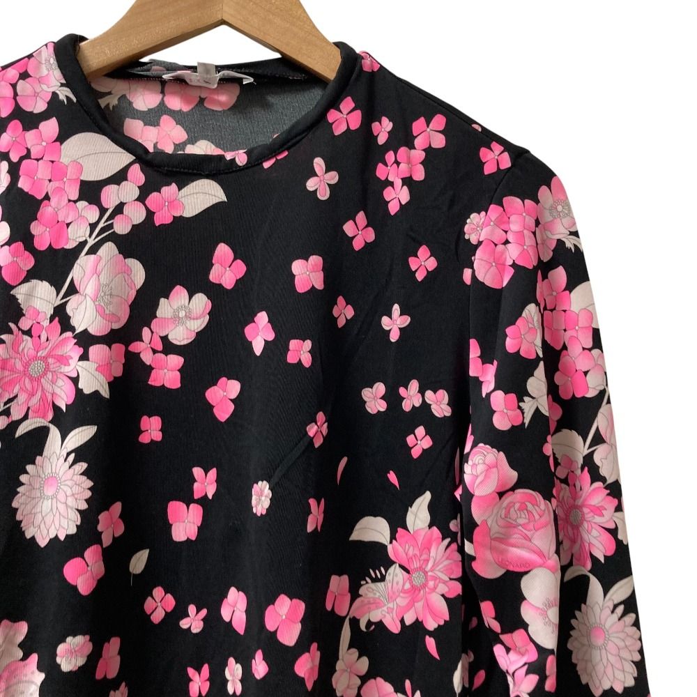 良品 LEONARD SPORT レオナールスポーツ フラワープリント ロング