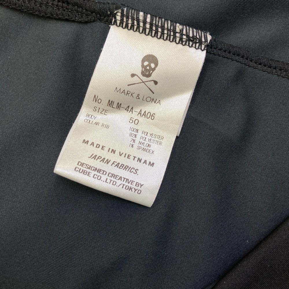 サイズ：50 MARK&LONA マークアンドロナ 2024年モデル ハイネック 半袖