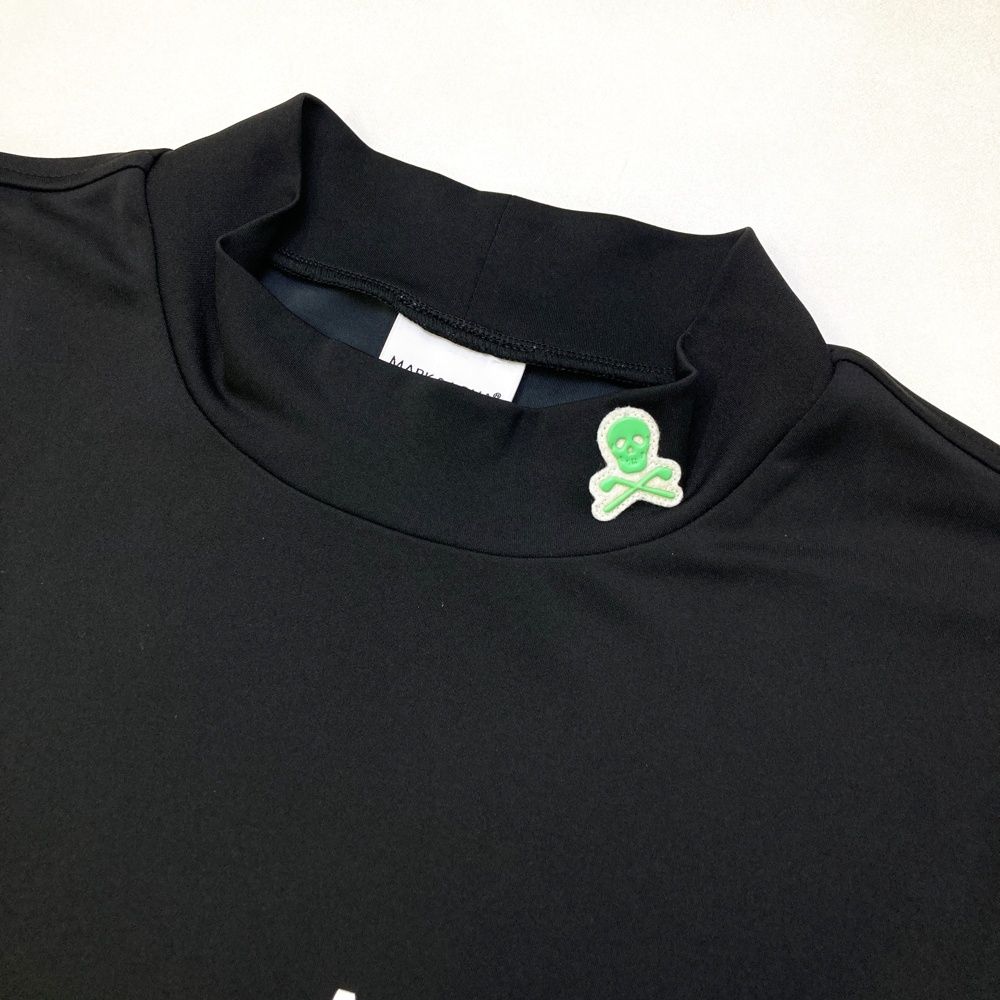 【新品同様】 現行品 マークアンドロナ モックネック スワロフスキー 50 XL サイズ：50 MARK&LONA マークアンドロナ 2024年モデル ハイネック 半袖