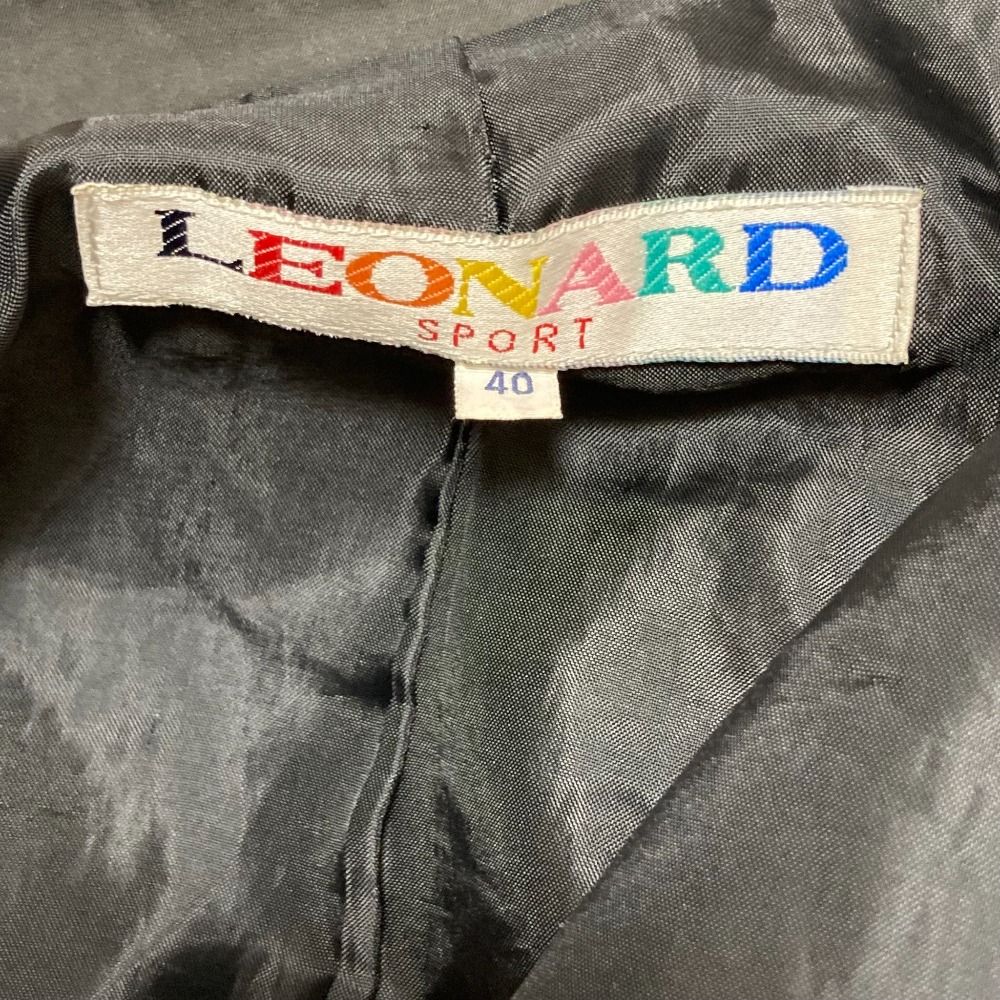 サザエ様　レオナール LEONARD SPORT ライトアウター デザイン◎ F サザエ様 レオナール LEONARD SPORT ライトアウター デザイン◎ F