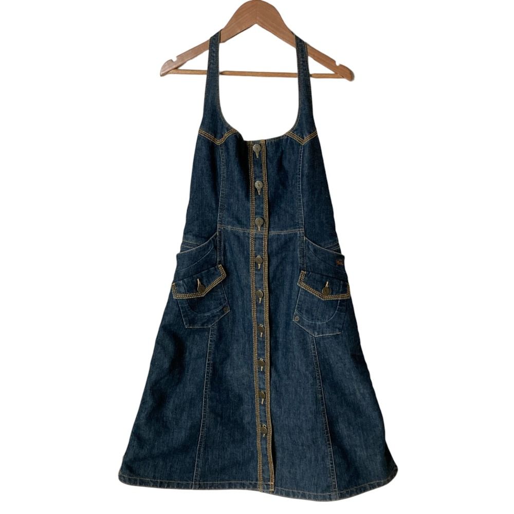 美品 Burberry Blue Label バーバリーブルーレーベル ホルターネック