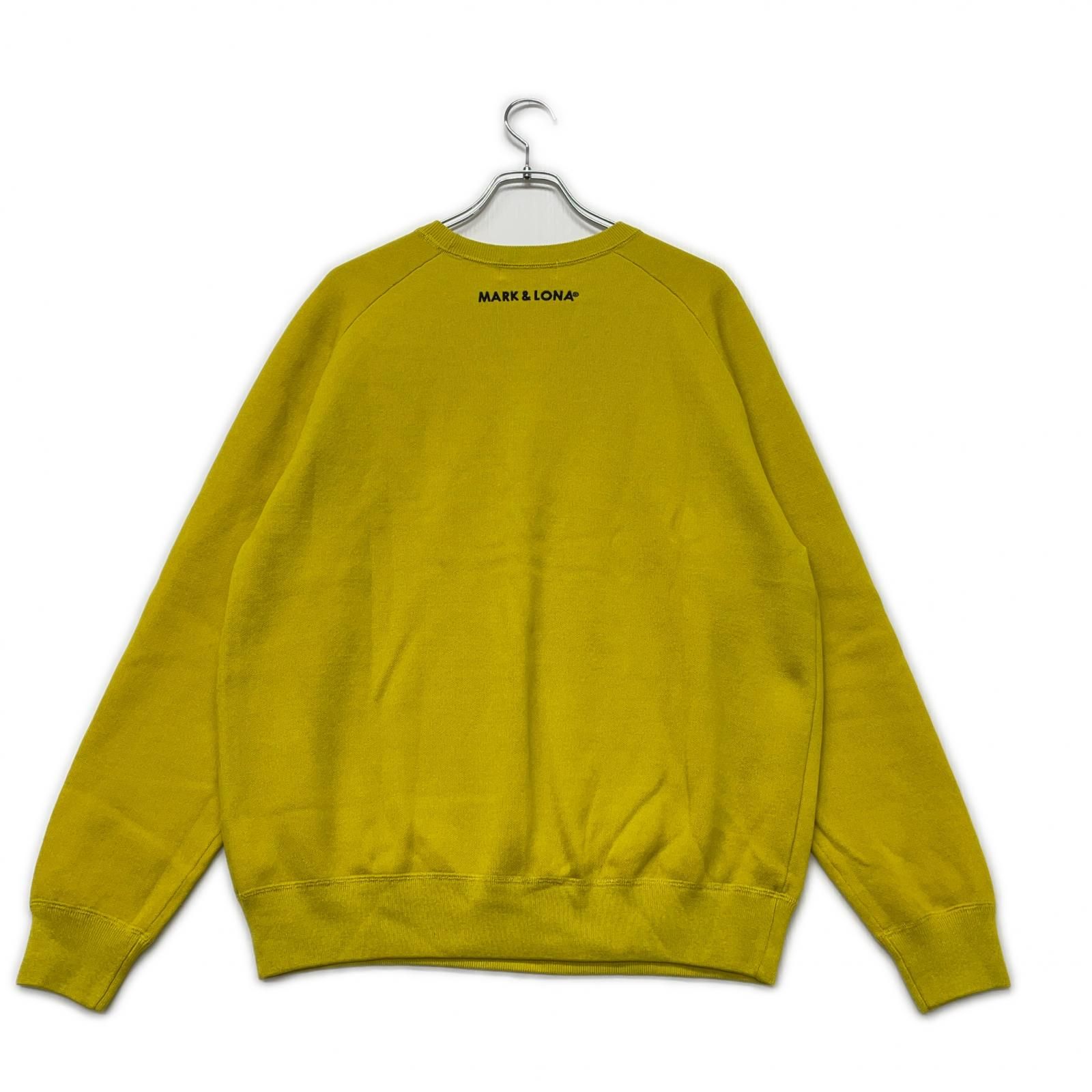中古 メンズ マークアンドロナ MARK&LONA セーター 48(L) 黄 イエロー