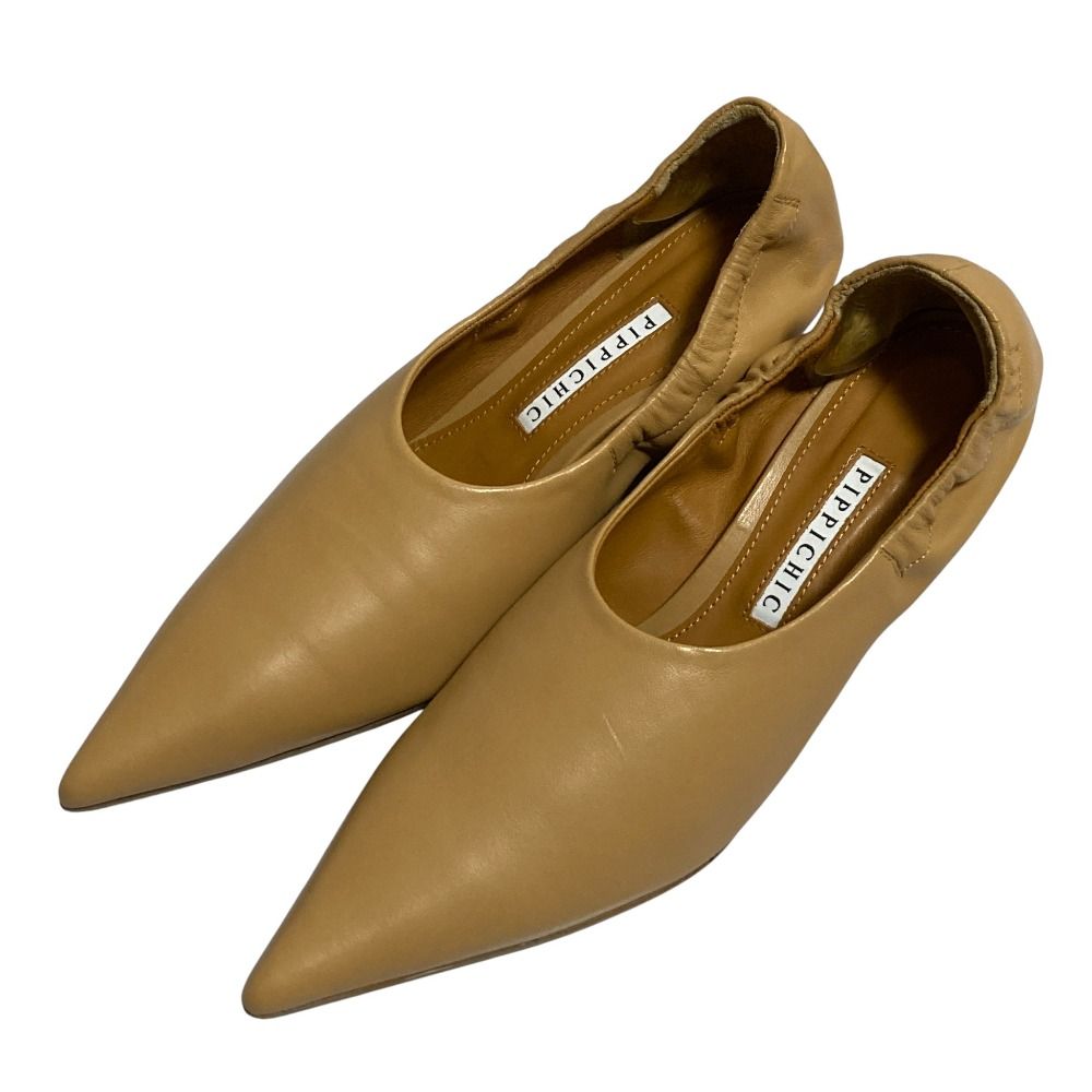 PIPPICHIC ピッピシックミュール ベージュ 37 Pippichic（ピッピシック）の「【PIPPICHIC】 ミュール（サンダル