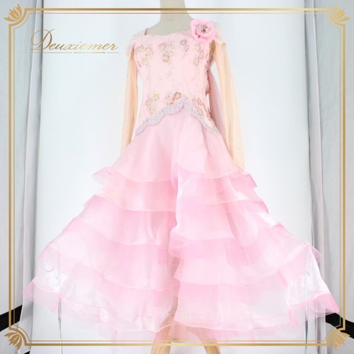 社交ダンス 衣装 スタンダード ドレス ワンピース パーティドレス