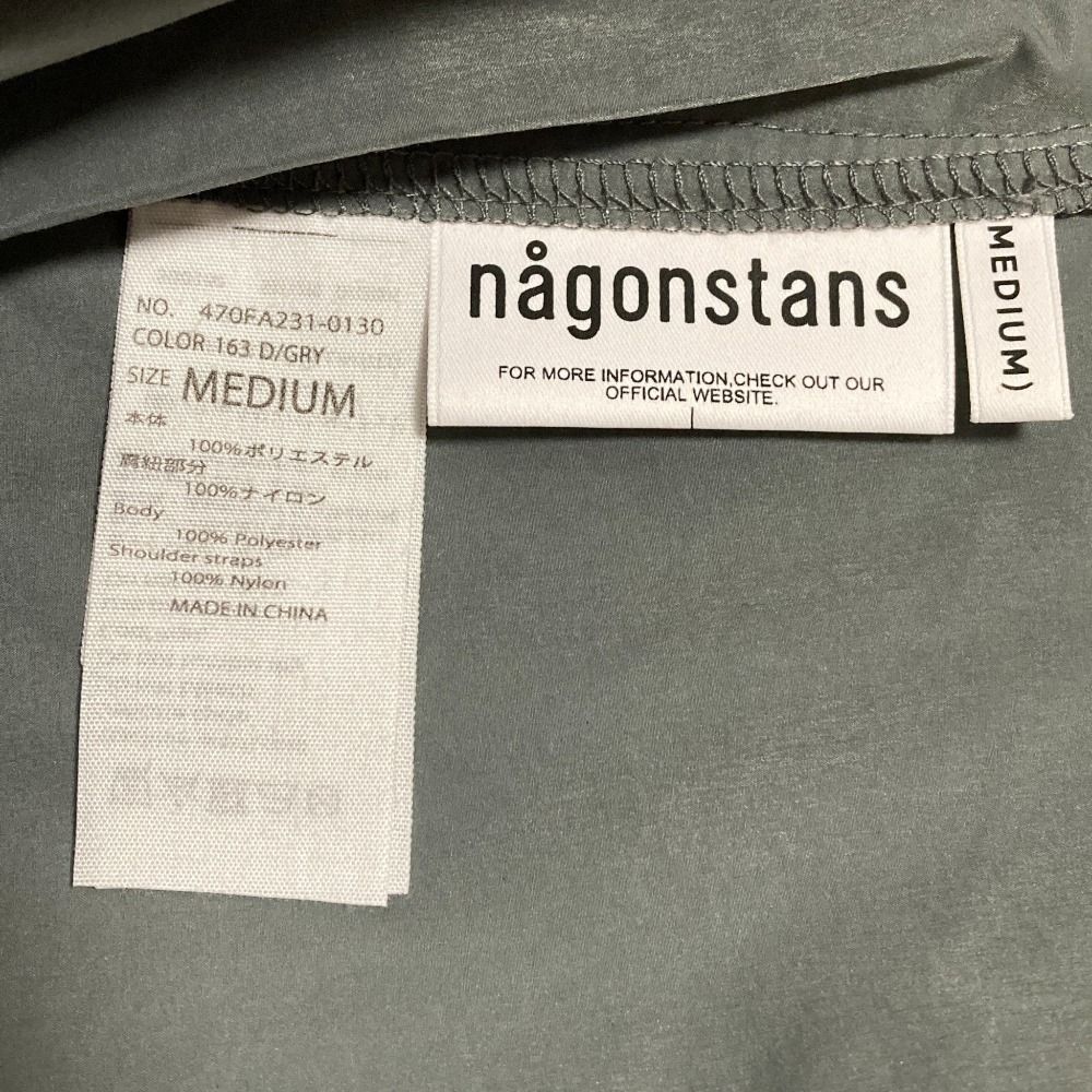 新品同様 nagonstans ナゴンスタンス ペーパータフタワンピース 