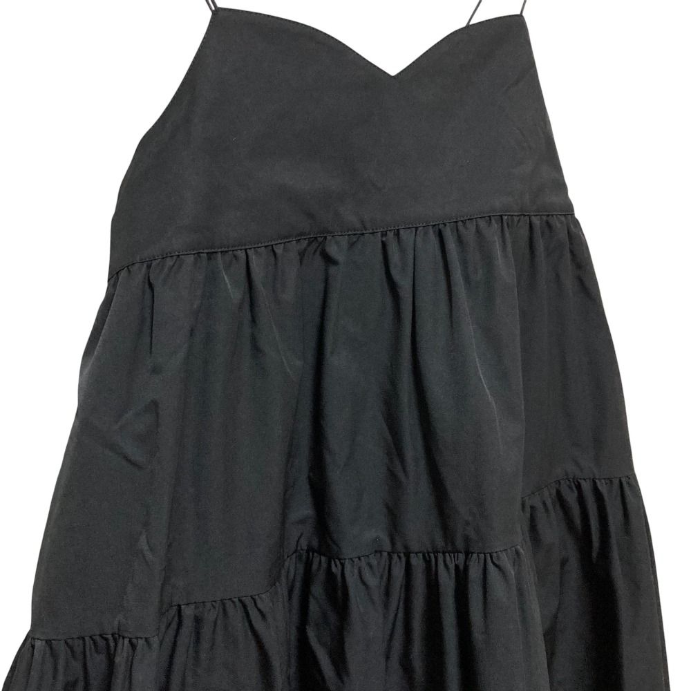 【美品】unminou アンミヌ ハートキャミワンピース ブラック Unminou ハートキャミワンピBLACK