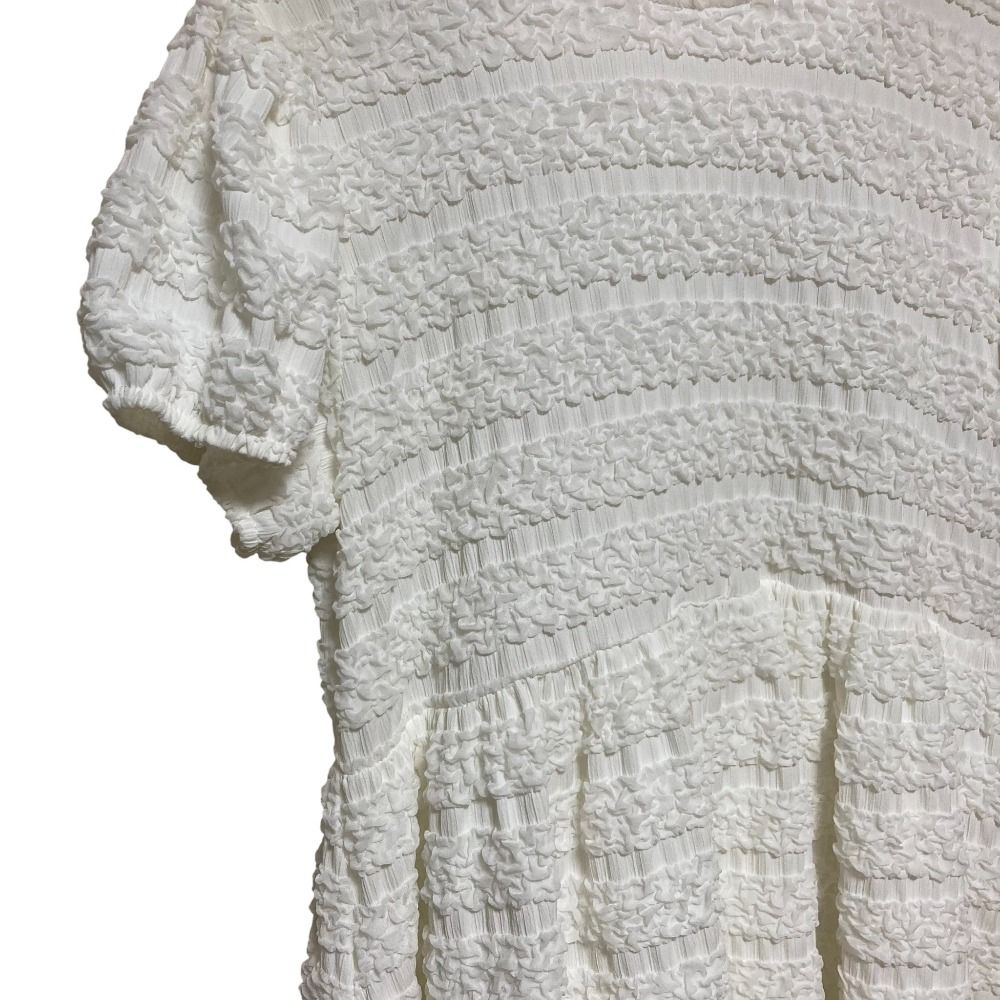 良品 UNMINOU アンミヌ シャーリング パフドレスワンピース EE12604  