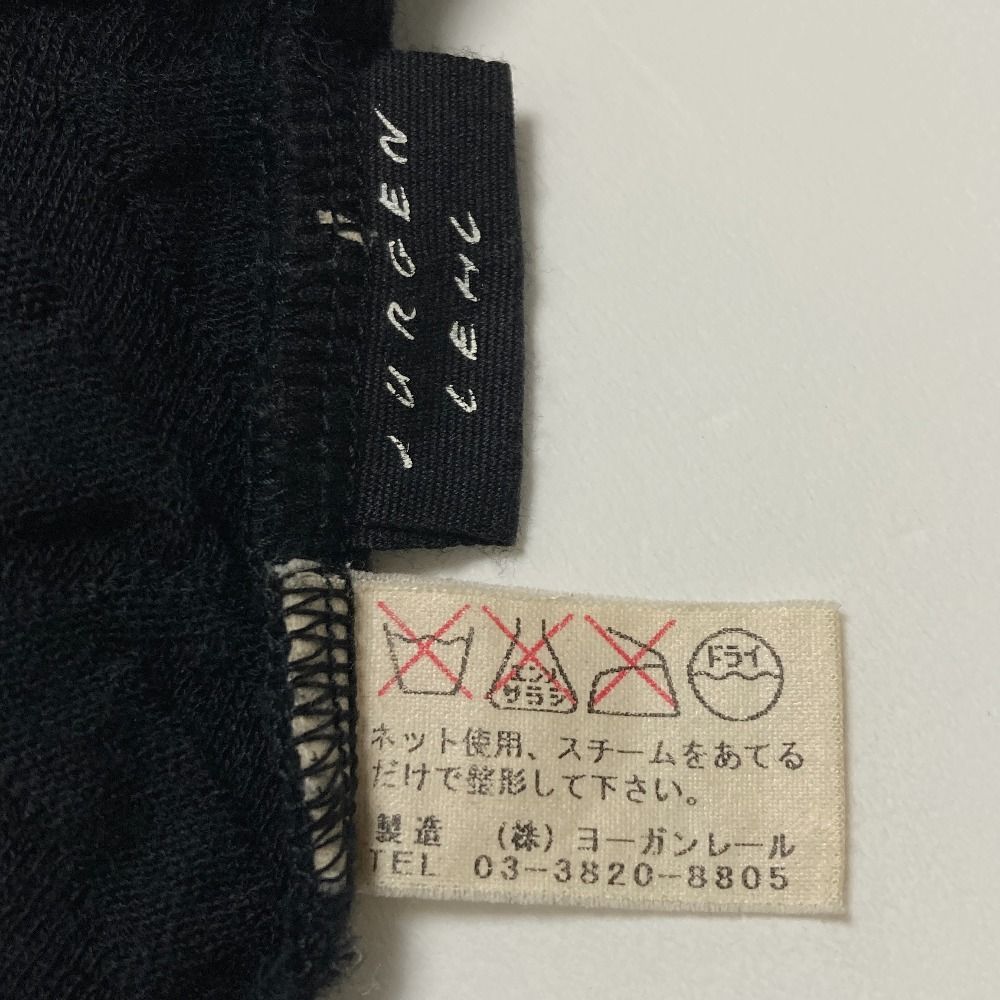 美品 Jurgen Lehl ヨーガンレール ウール コットン ジャガードニット