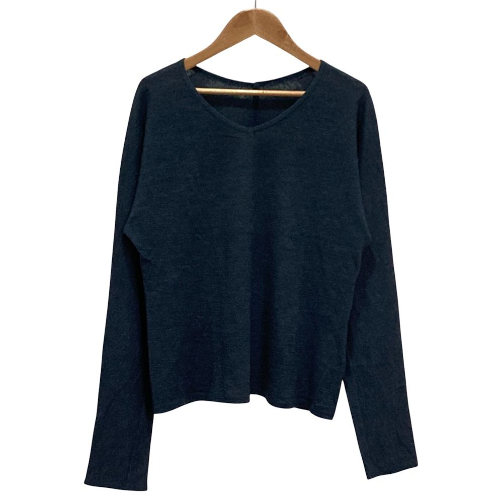 JURGANヨーガンレール　ウールアルパカシルニット　ベスト　セーター. JURGANヨーガンレール ウールアルパカシルニット ベスト セーター