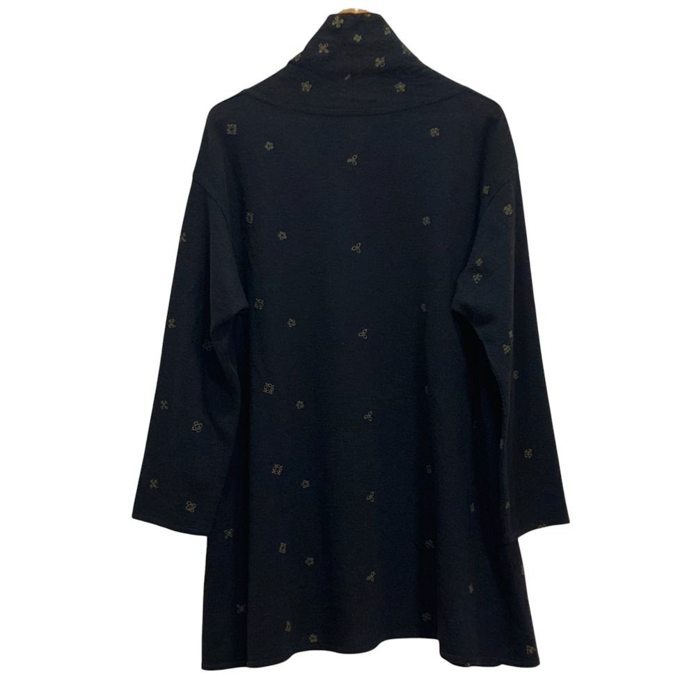 良品 Jurgen Lehl ヨーガンレール 刺繍 ニット チュニック J0114UB912