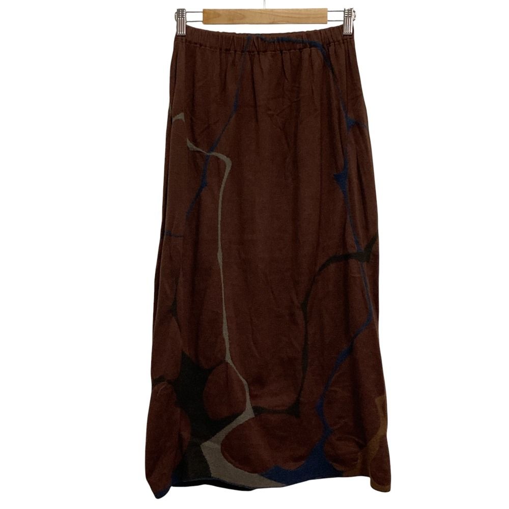 Jurgen Lehl ヨーガンレール ジャガード ニットスカート J0123KS201