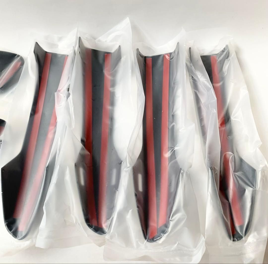 レクサスIS／GS／RX対応 ドアハンドルカバー ブラック 8点セット