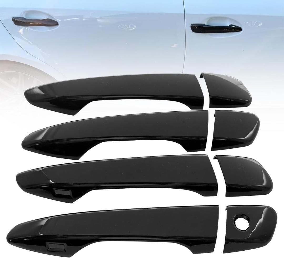 レクサスIS／GS／RX対応 ドアハンドルカバー ブラック 8点セット レクサスIS／GS／RX対応 ドアハンドルカバー ブラック 8点セット