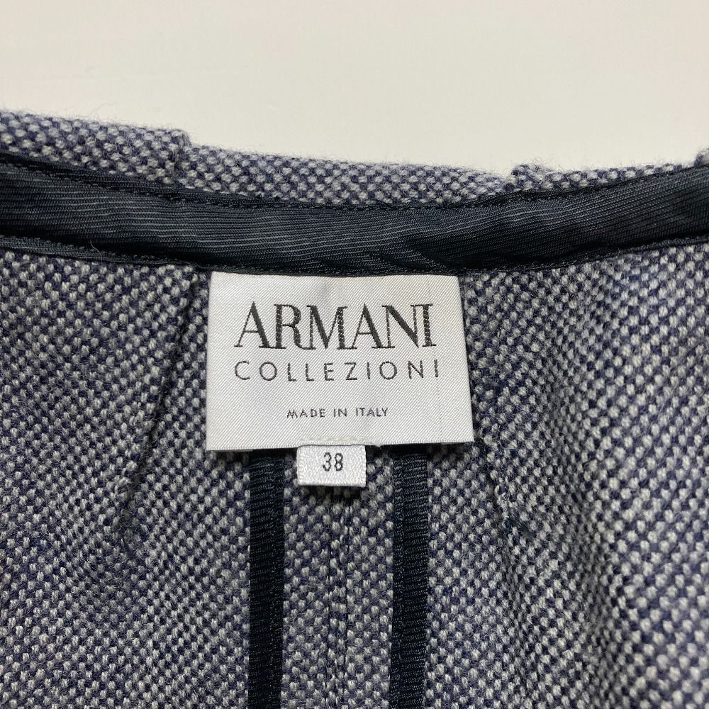良品 ARMANI COLLEZIONI アルマーニコレッツィオーニ ビッグカラー