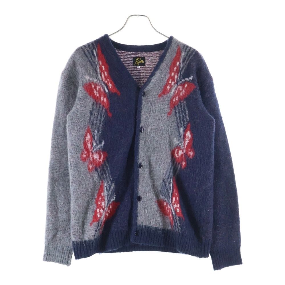 Needles (ニードルス) 22AW MOHIAR PAPILLON CARDIGAN モヘア パピヨン