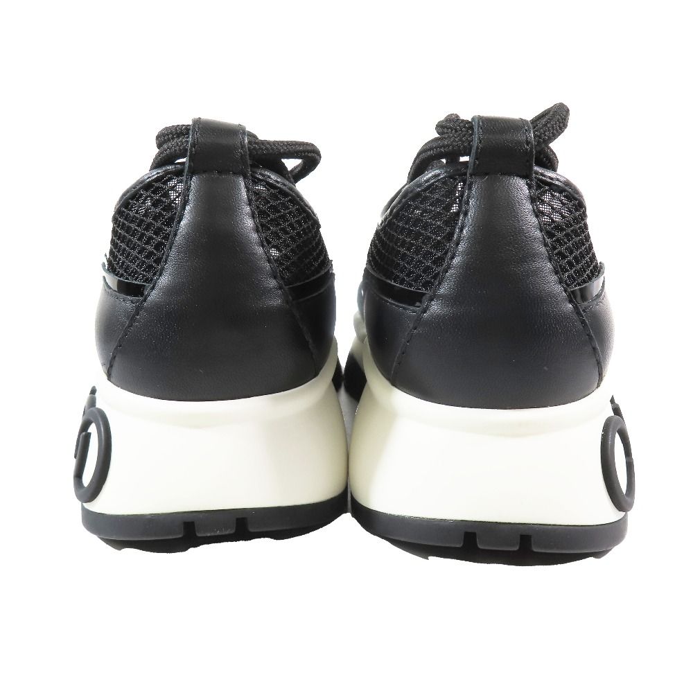 未使用 JIMMY CHOO ジミーチュウ ミシガン 編み上げ メッシュ レザー