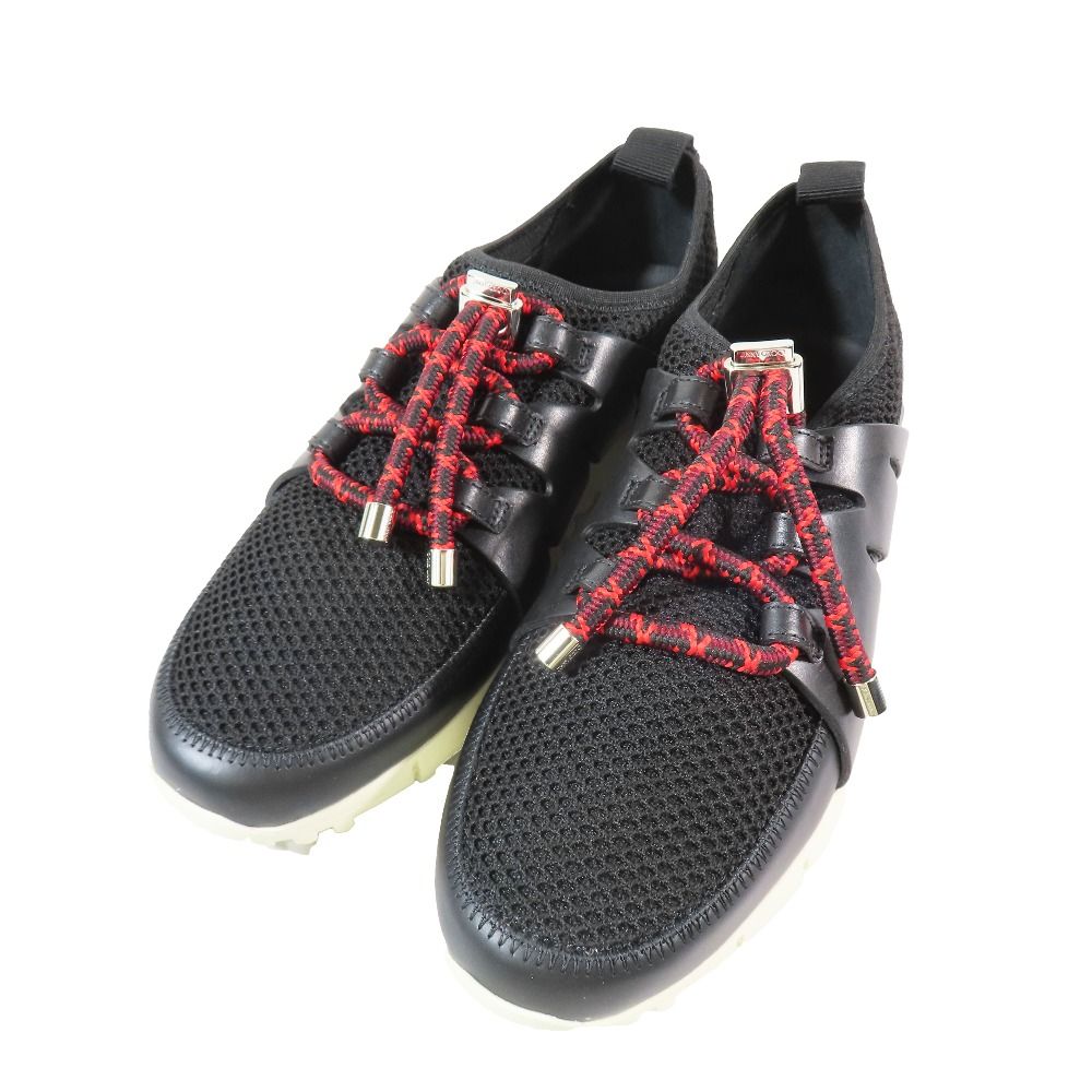 未使用 JIMMY CHOO ジミーチュウ NIJA CORD TOGGLE メッシュ