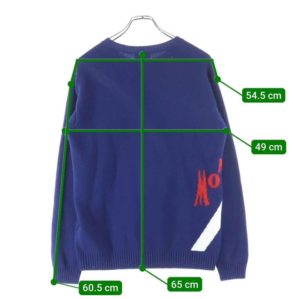 MONCLER (モンクレール) MAGLIONE TRICOT GIROCOLLO トリコロール