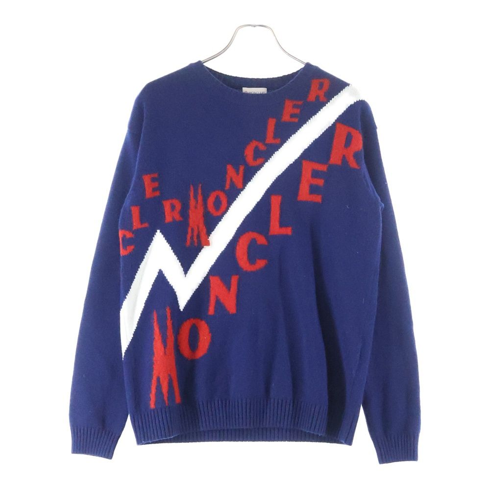MONCLER (モンクレール) MAGLIONE TRICOT GIROCOLLO トリコロール