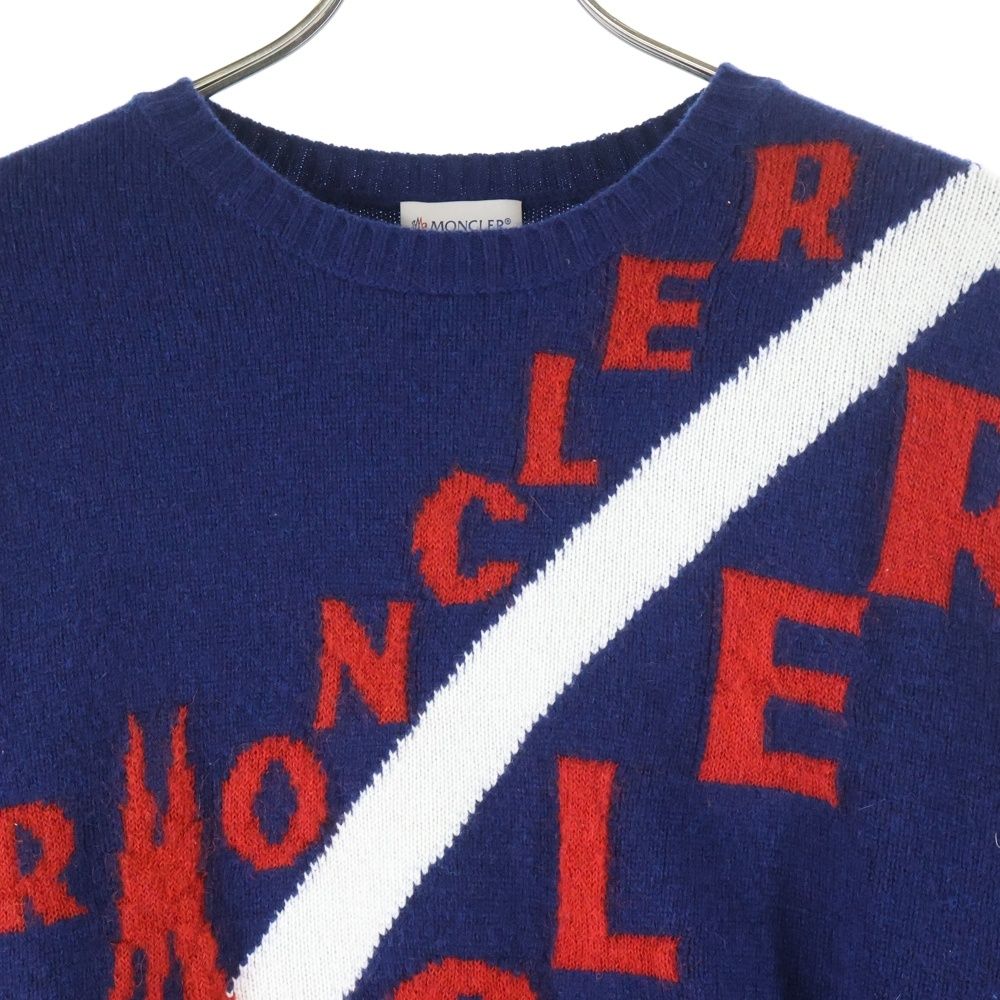 MONCLER (モンクレール) MAGLIONE TRICOT GIROCOLLO トリコロール