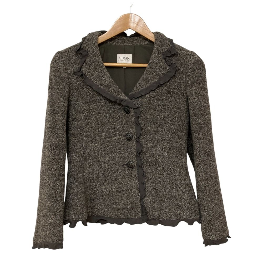 美品 ARMANI COLLEZIONI アルマーニコレッツィオーニ フリル