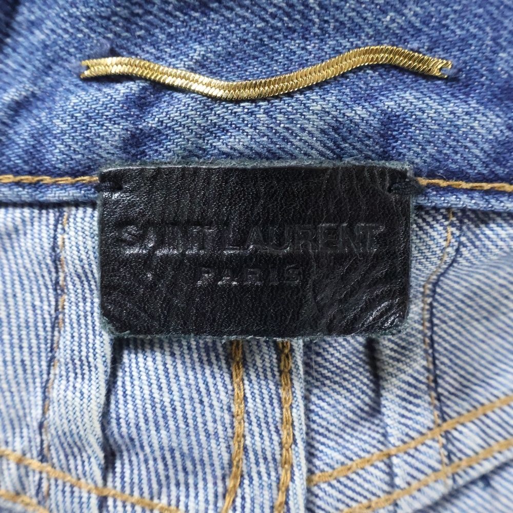 SAINT LAURENT PARIS (サンローランパリ) ウォッシュド加工カットオフ
