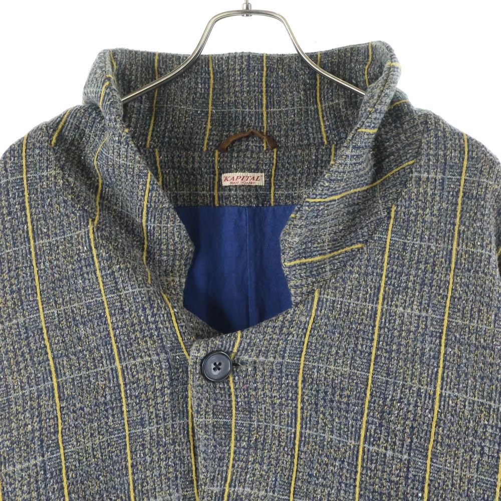 KAPITAL　キャピタル　メンズコットンジャケット KAPITAL (キャピタル) 16AW コットンアクリル ツイードジャケット