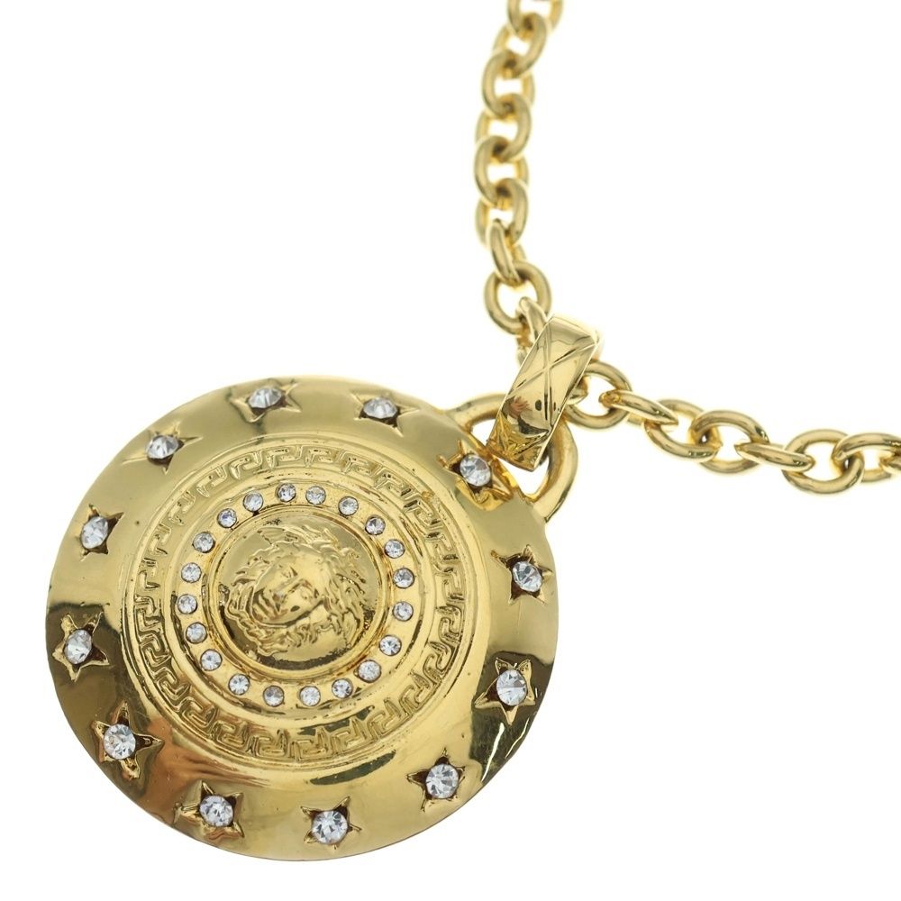 アクセサリー ヴェルサーチ Versace メデューサ ラインストーン
