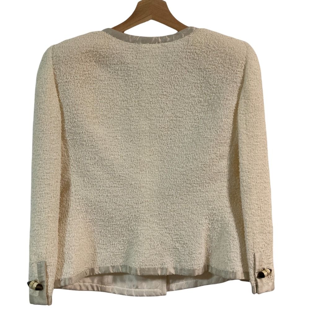 美品 ARMANI COLLEZIONI アルマーニコレッツィオーニ ノーカラー