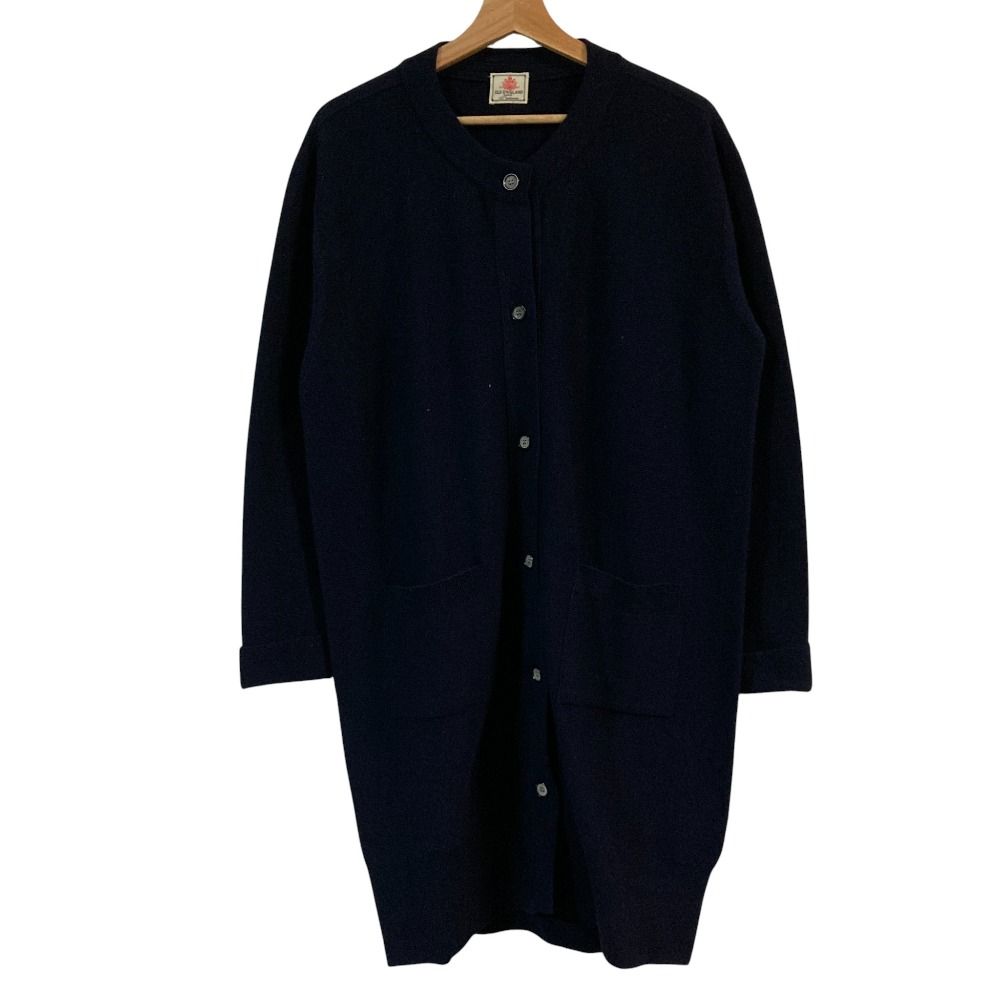 OLD ENGLAND カーディガン　size36 美品 OLD ENGLAND オールドイングランド カシミヤブレンド ホール