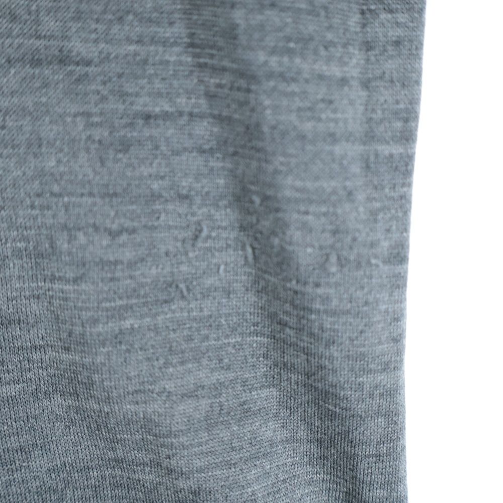 HERMES (エルメス) カットソー ノースリーブ グレー シルク #38 - メルカリ