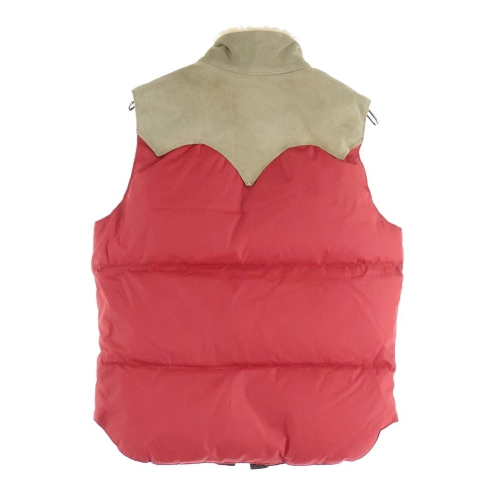 ROCKY MOUNTAIN (ロッキーマウンテン) スウェード切り替え ダウン